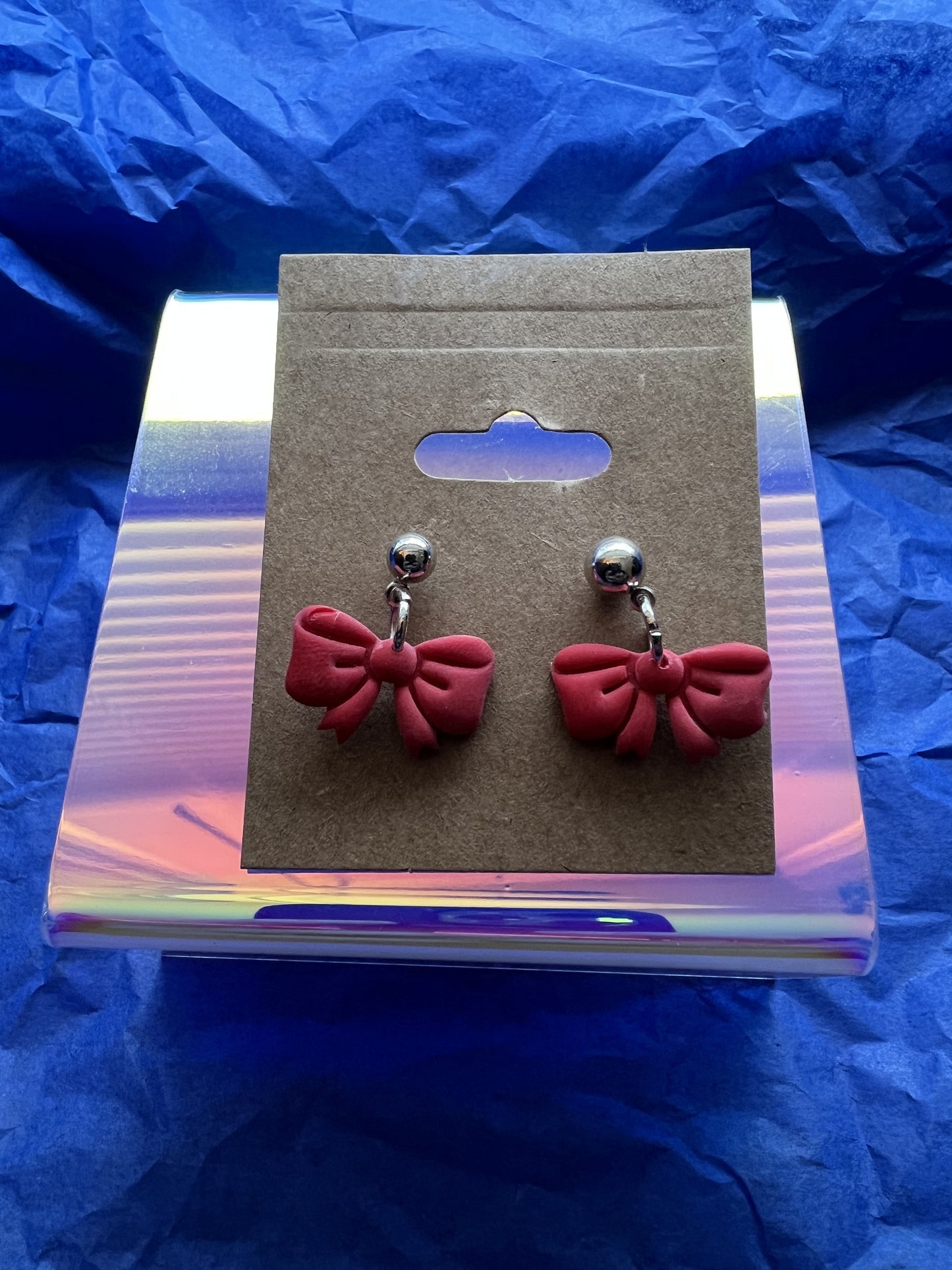 Bow Earrings (Stud)