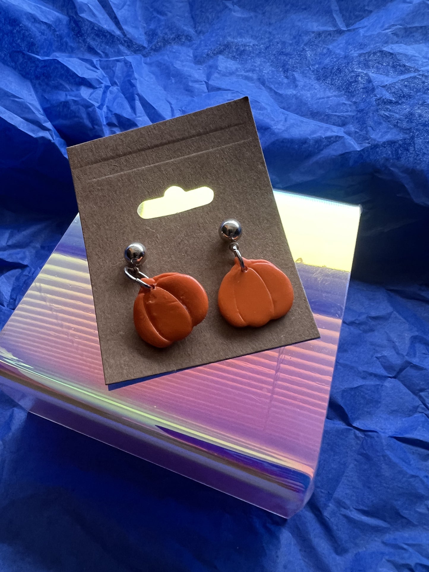 Little Pumpkin Dangles (B Grade)
