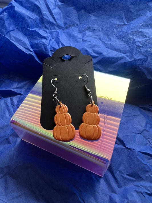 Shimmery Pumpkin Stack Set