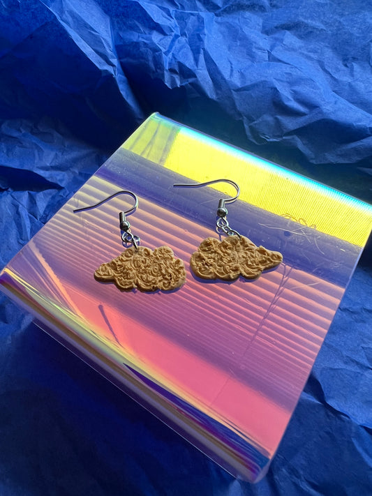 Small Dino Nugget Earrings